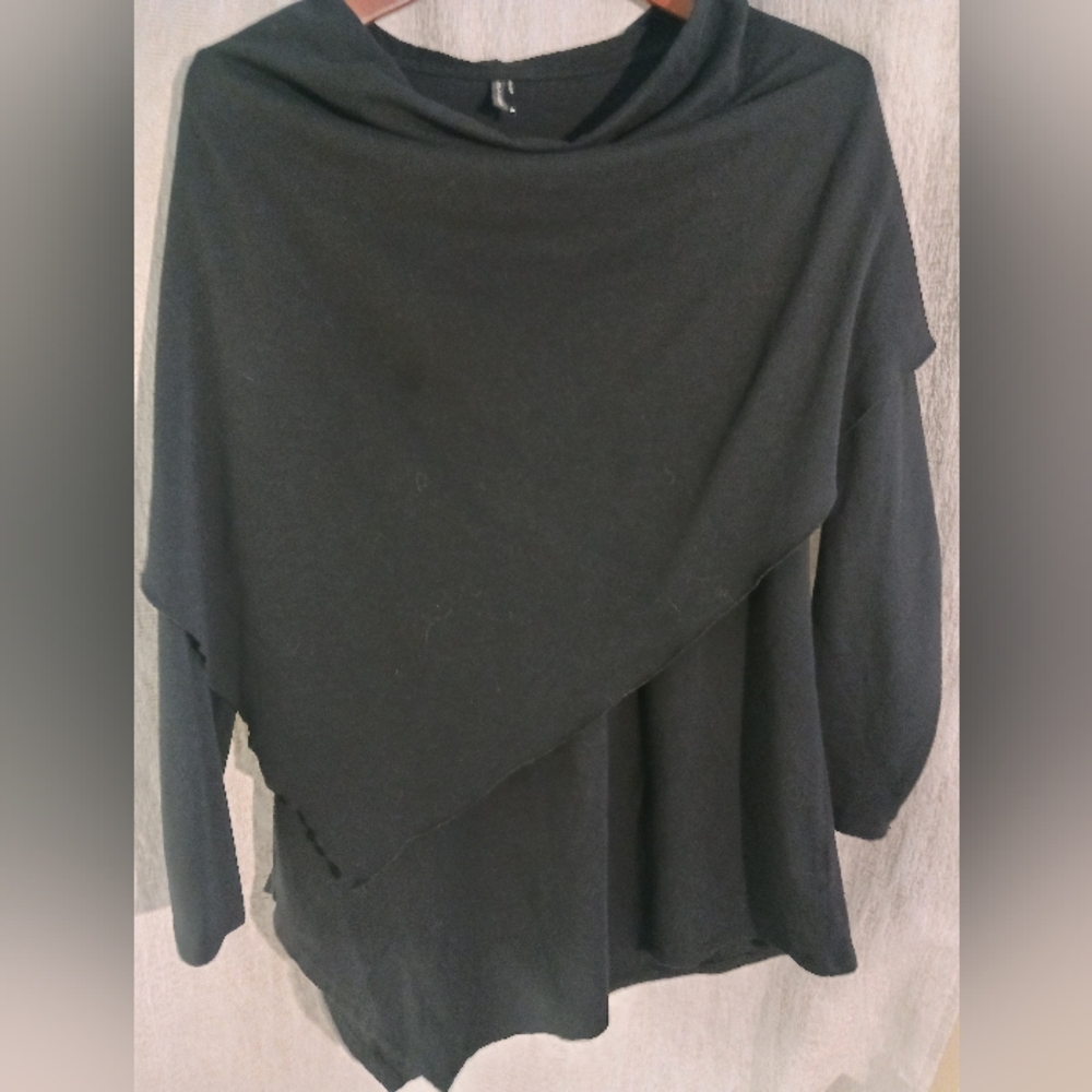 Stella Carakasi organic cotton top blouse womens medium super soft